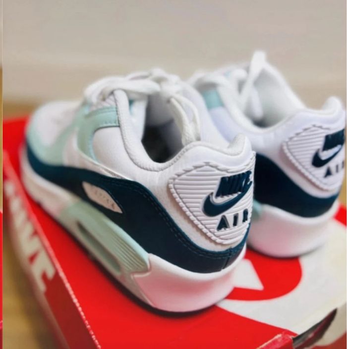 Nike Air Max 90 LTR Mint Jade Ice White (GS) taille 39 - photo numéro 2