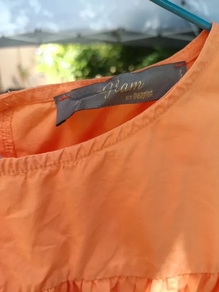 Robe orange glam - photo numéro 8