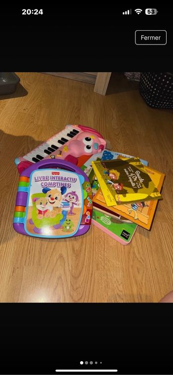 Lot de jeux enfants