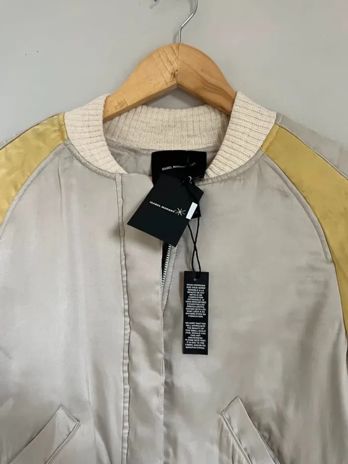 Veste bombers en soie Isabel Marant - photo numéro 5