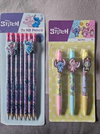 Crayons Stitch et Angel