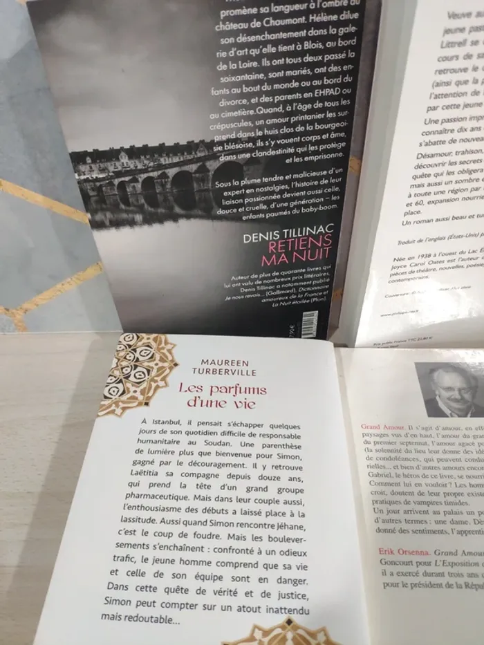 Lot 8 livres histoires d'amour romance passions Bussi Dupuy Auster Oates Bordes Orsenna Turberville - photo numéro 2