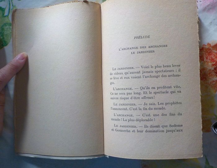 SODOME ET GOMORRHE de Jean GIRAUDOUX Ed. GRASSET 1943 - photo numéro 8