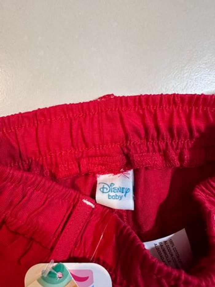 Short Mickey rouge - 9 mois - photo numéro 4