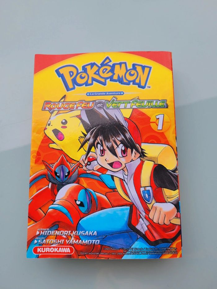 2 Mangas Pokémon : La Grande Aventure volumes 1 et 2, Kurokawa (28) - photo numéro 2