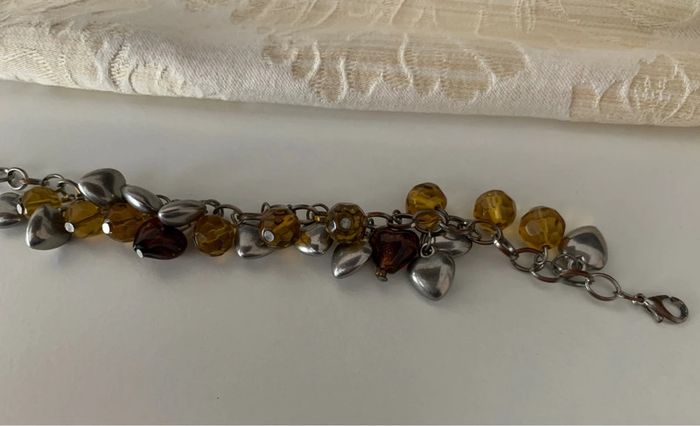 Bracelet fantaisie à cœurs - photo numéro 3