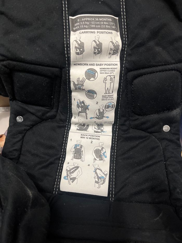 Porte bébé babybjorn - photo numéro 5