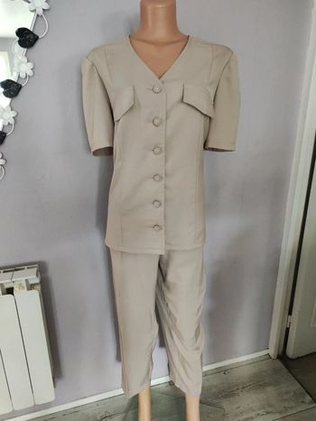 Tailleur pantalon vintage grande taille