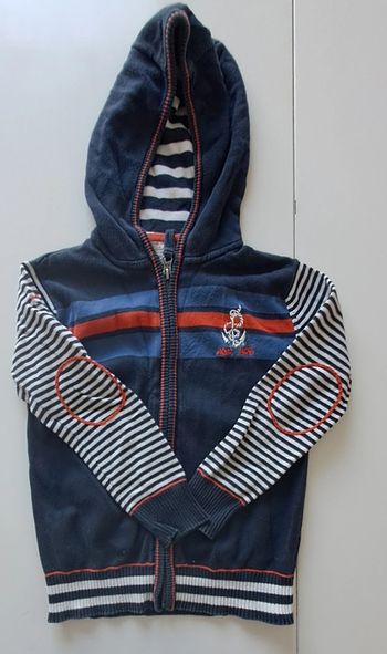 Gilet zippé à capuche Orchestra 5 ans