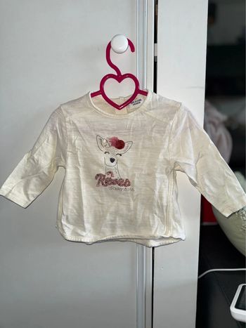 Joli tee shirt a manches longues