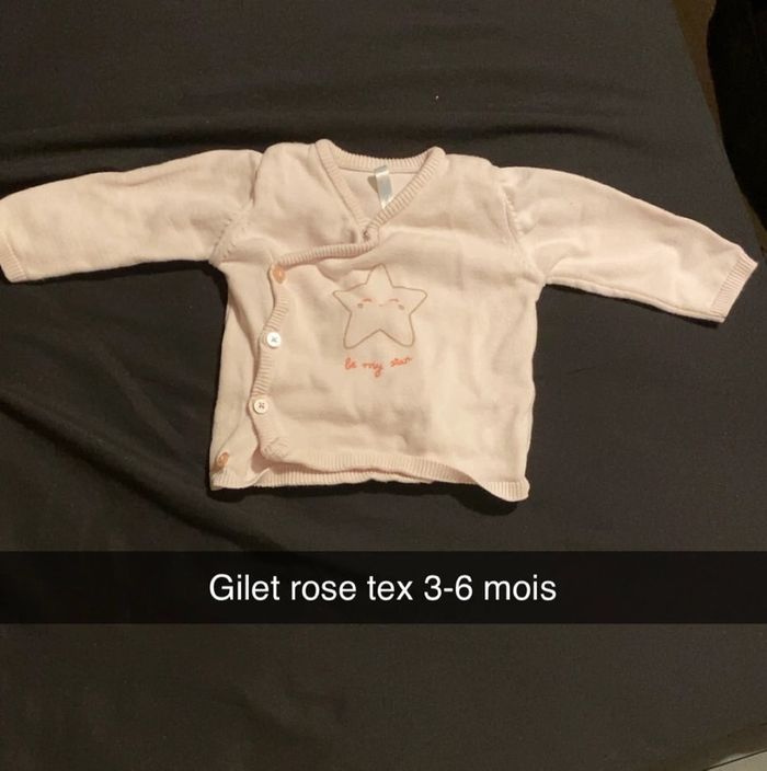 Gilet rose