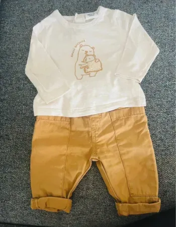 Ensemble garçon 6 mois