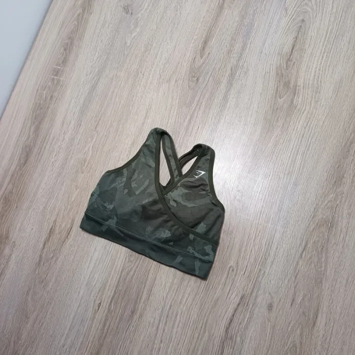 Brassière gymshark femme M camouflage - photo numéro 2