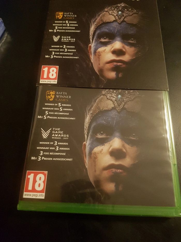 Hellblade senua's sacrifice xbox one new sealed game x box one x enhanced - photo numéro 3