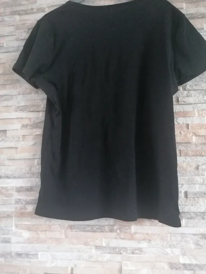 Tee-shirt taille M noir/Doré - photo numéro 12