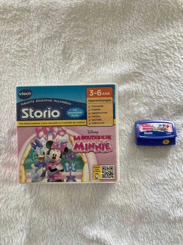 Jeu storio la boutique de Minnie