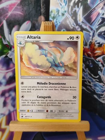 Altaria rare 80/111 invasion carmin