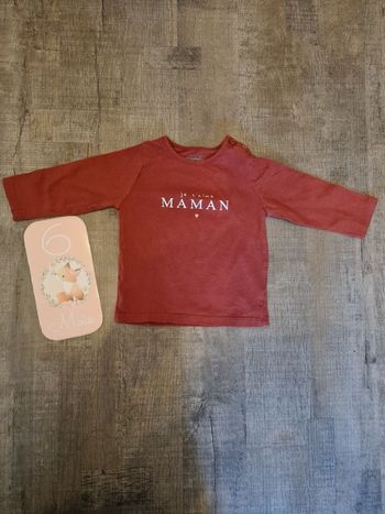 Tee shirt 6 mois