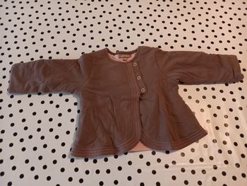 Gilet fille DPAM 12 mois