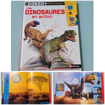 Livre Dokéo+ Réalité Augmentée : Les Dinosaures en action (43)