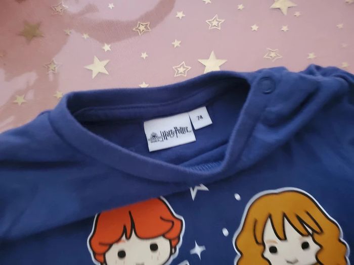 Tee shirt manches longues Harry Potter taille 74 cm - photo numéro 3