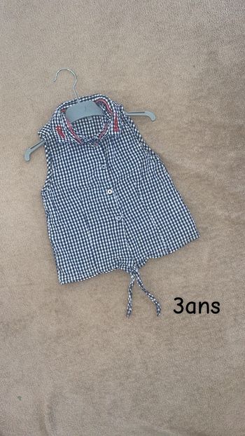 Chemisier croc top 3ans