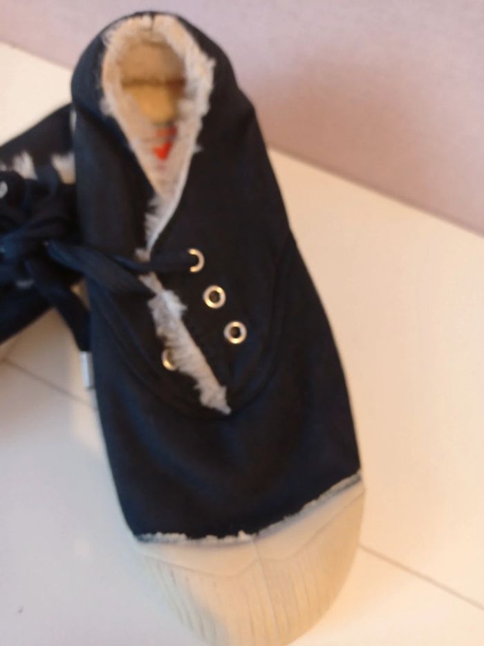 Neuf 💖 Bensimon basket plate doublure chaude 29/30 mixte - photo numéro 2