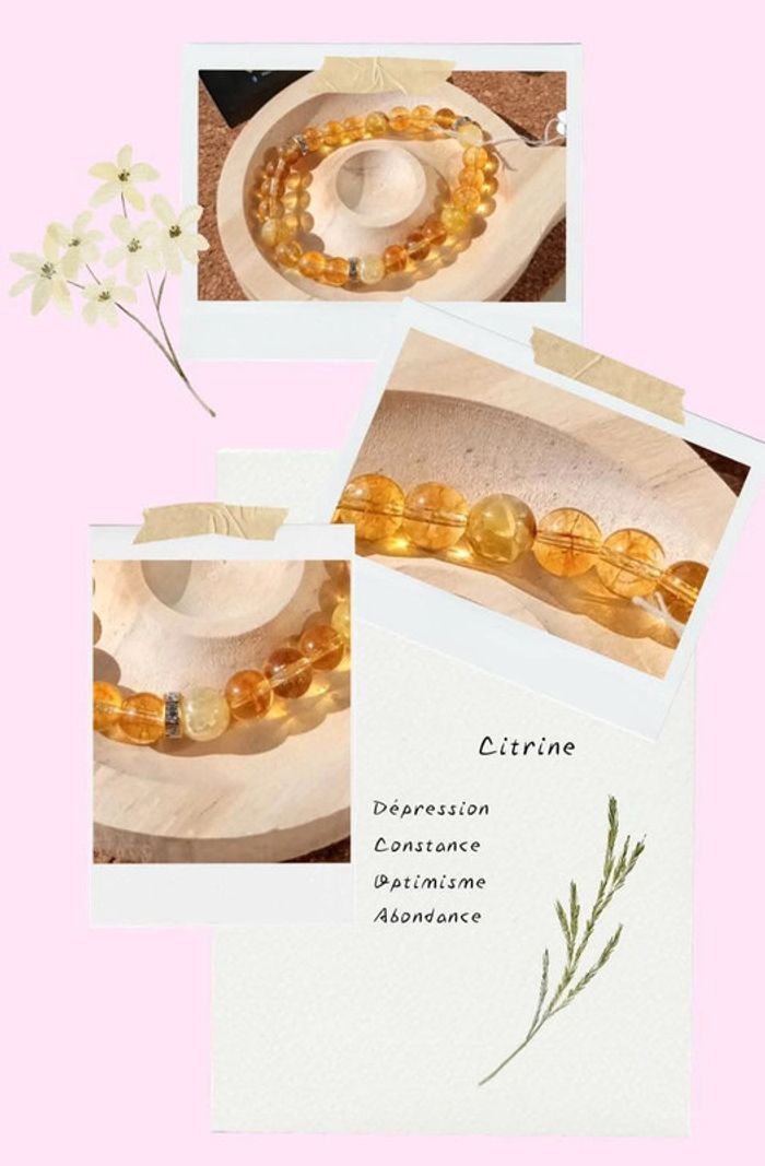 Bracelet Lithothérapie - photo numéro 20