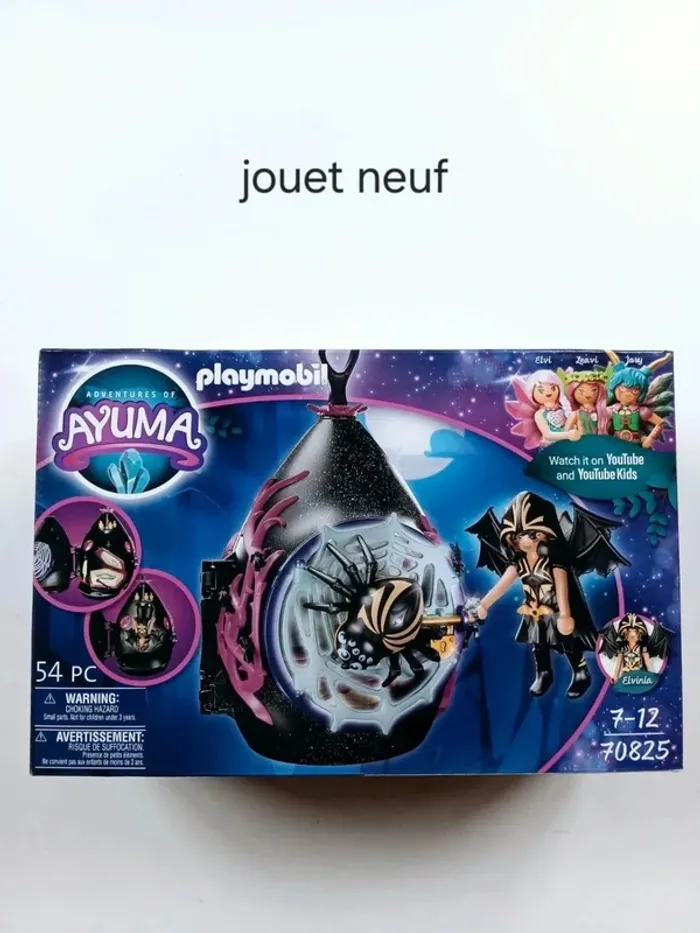 Playmobil 70825 Maisonnette de Bat Fairies - Adventures of Ayuma