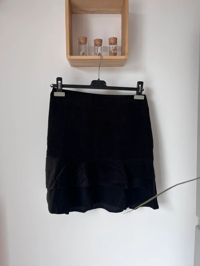 Jupe en velours Camaieu