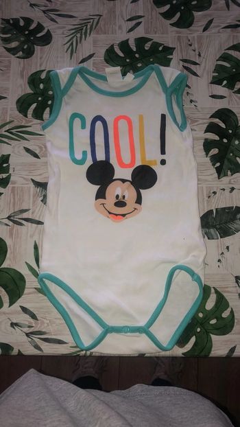 Body manche court Mickey