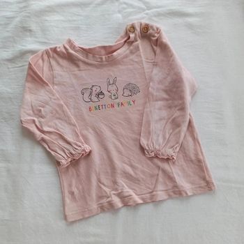 T-shirt Benetton 12 mois