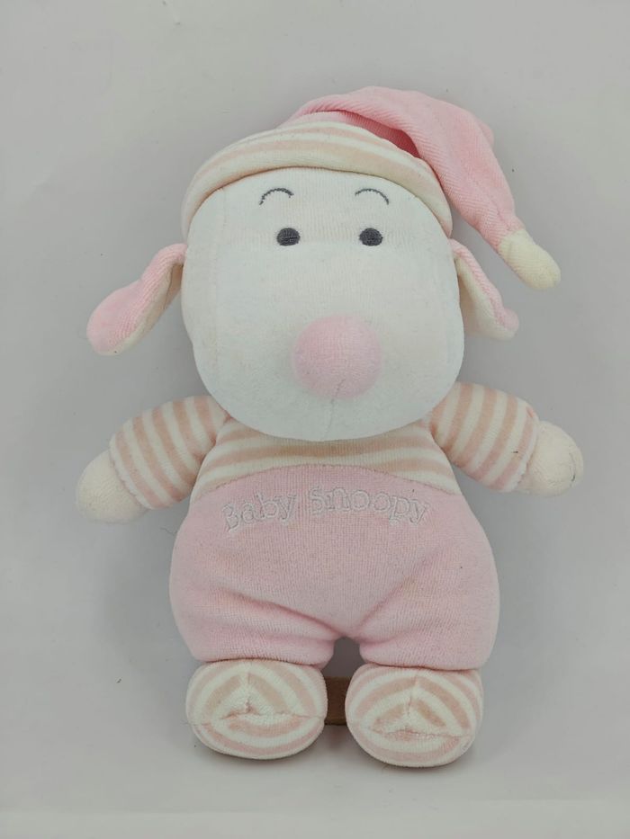 Doudou Baby Snoopy rose Jemini - photo numéro 3