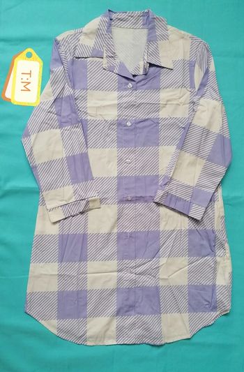 Robe à carreaux femme