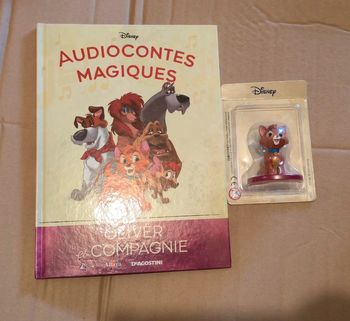60ėme audioconte magique altaya deagostini disney audio conte compte comte magic livre et figurine