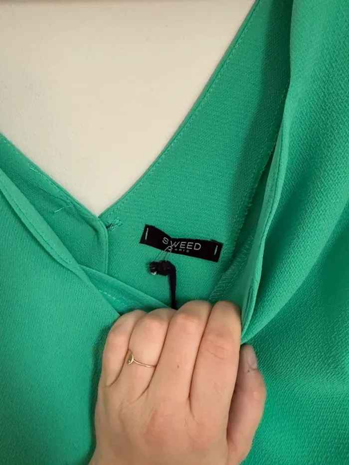 Combishort verte sweed - photo numéro 5