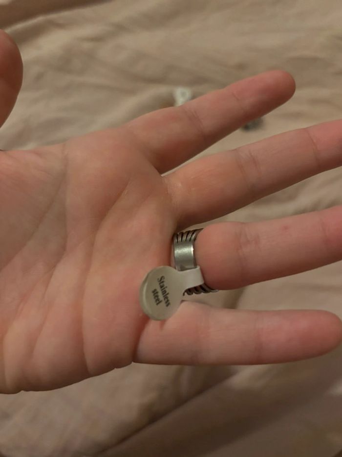 Bague acier inoxydable - photo numéro 6