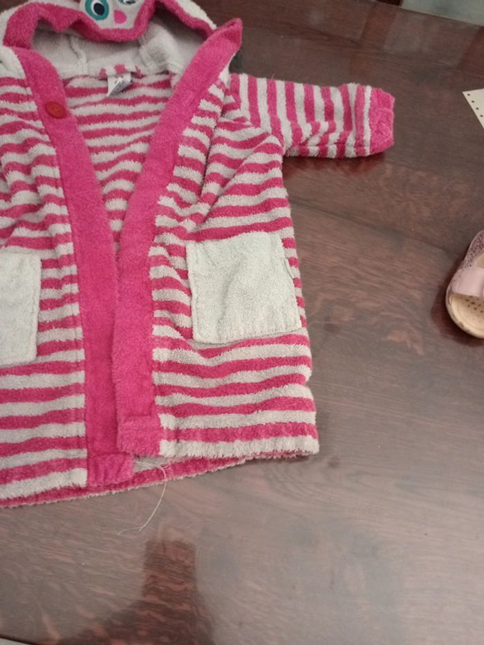 Peignoire coton 12/18 mois - photo numéro 3