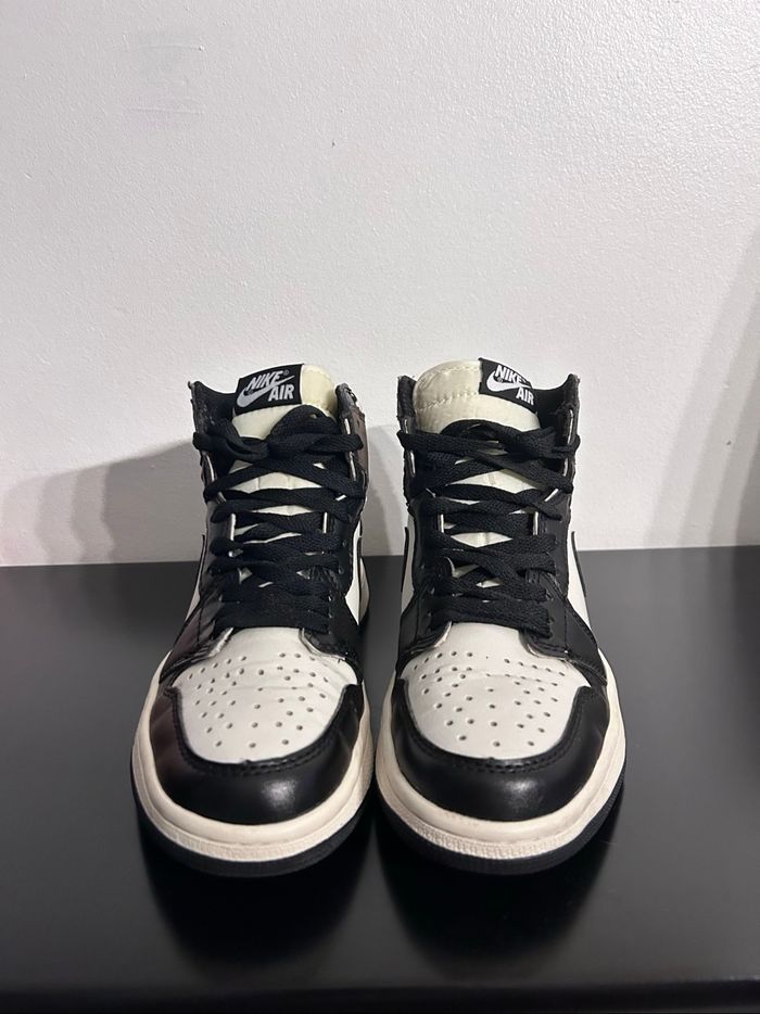 Air Jordan 1 Mid – Pointure 37,5 – Très bon état – Coloris noir/blanc/marron - photo numéro 2