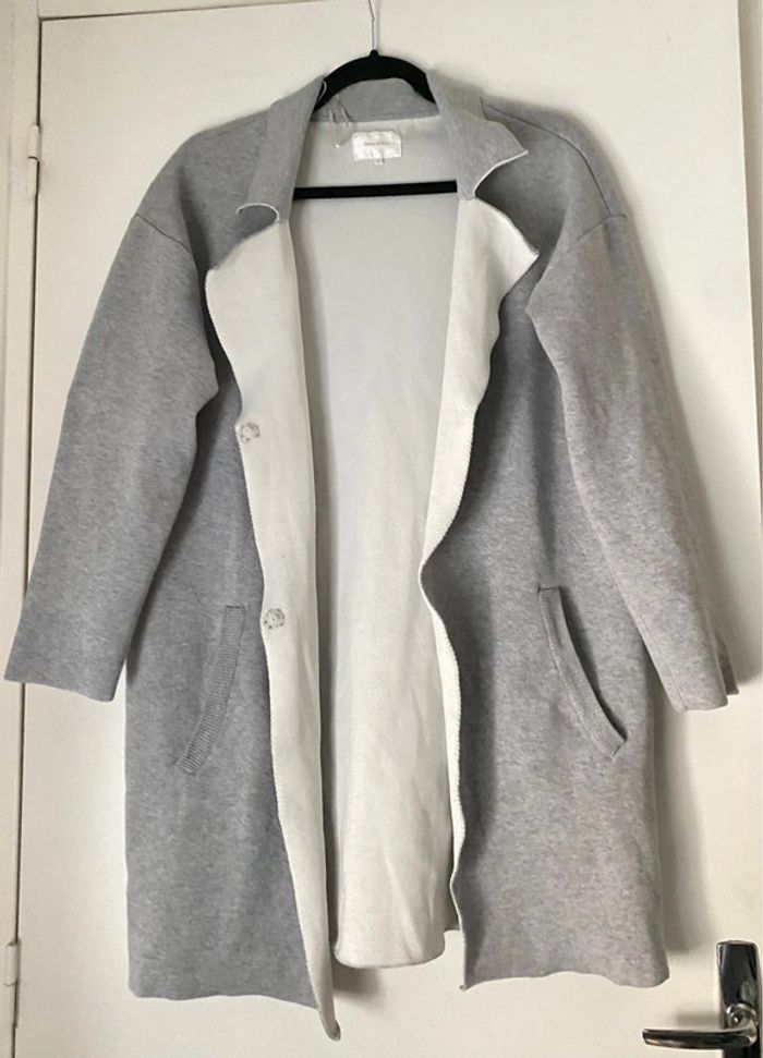 Veste Manteau Léger Longue Ample Taille L - photo numéro 2
