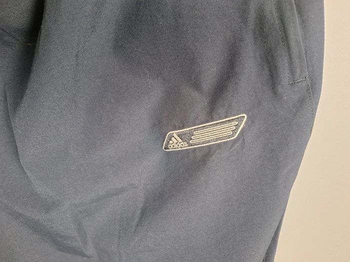 jogging Trackpant adidas homme vintage bleu foncé / logo brodé taille XL (485) - photo numéro 3
