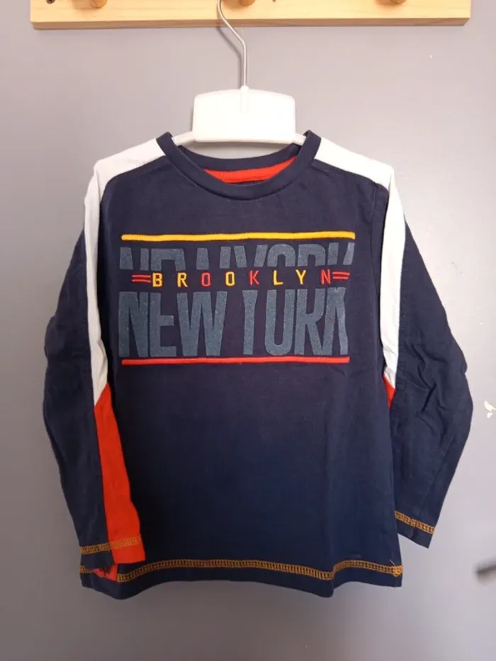 Lot t-shirt ML 4 ans - photo numéro 4