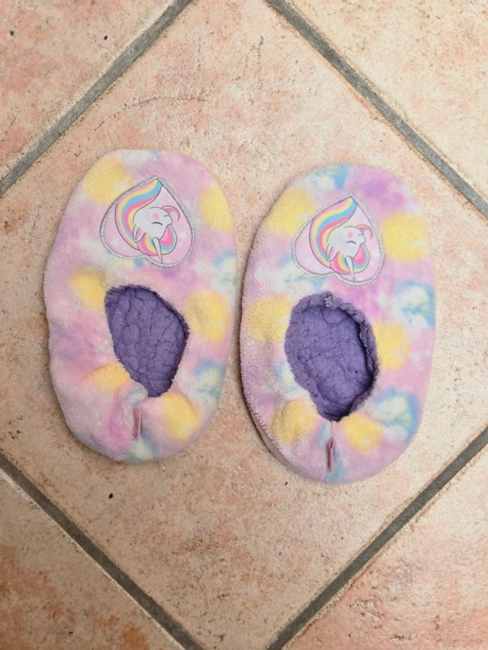 Pantoufle licorne