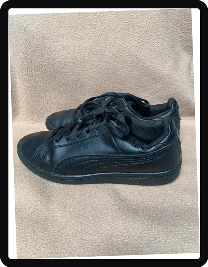 Baskets Puma noires P/35 - photo numéro 5