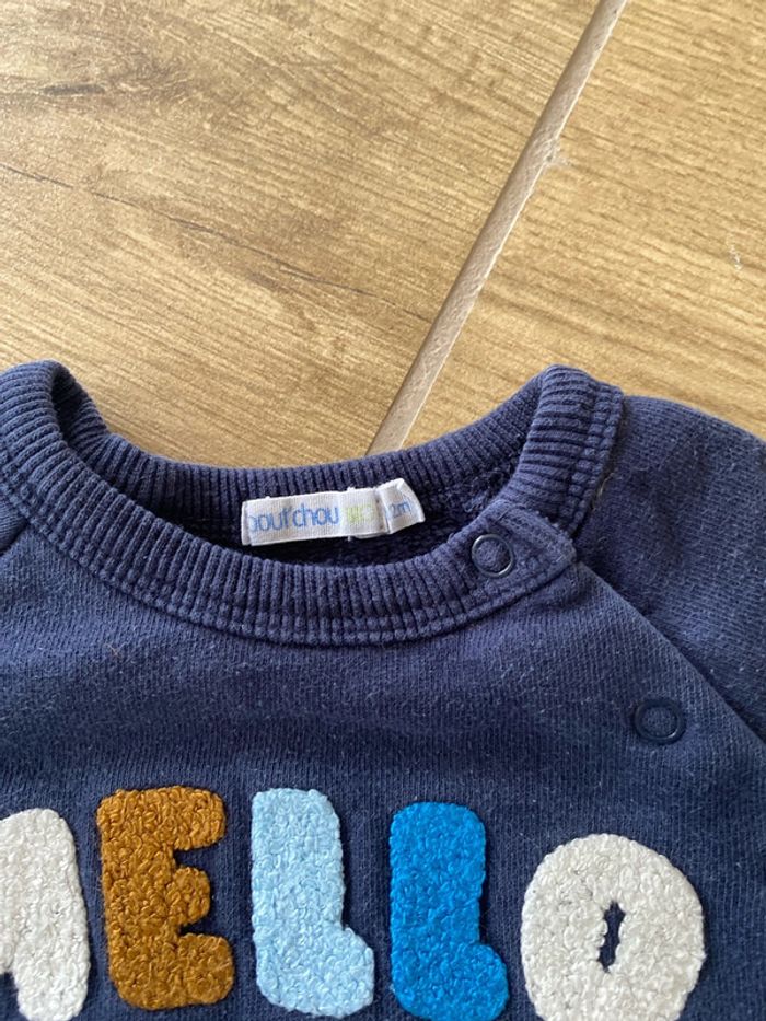 Pull Hello Dude Bout’chou 12 mois - photo numéro 3