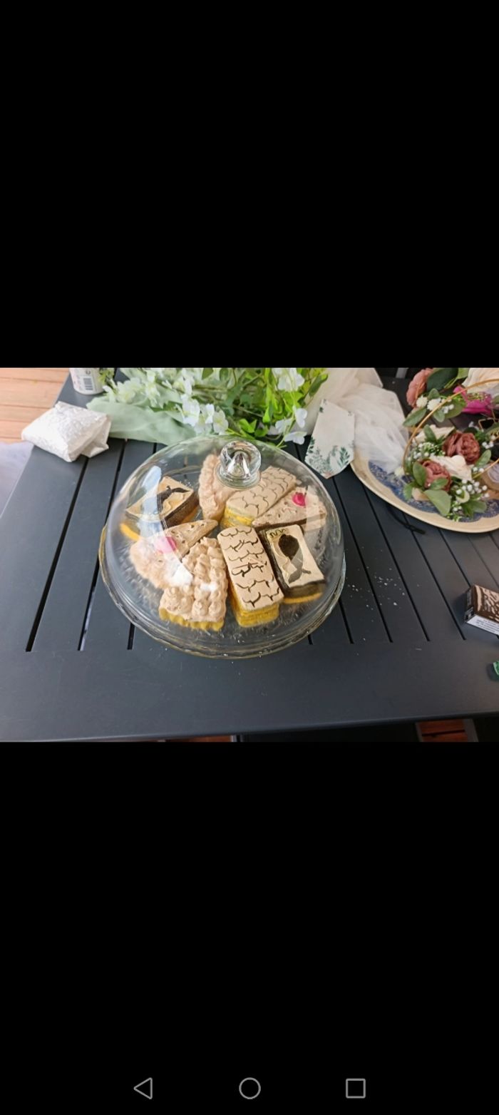 Trompe l'oeil gâteau en bougie - photo numéro 2