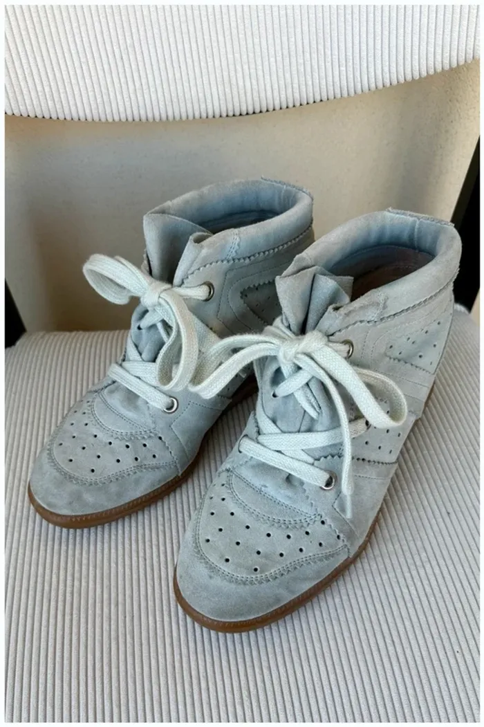 Baskets Isabel Marant Bobby 39 très bon état - photo numéro 2