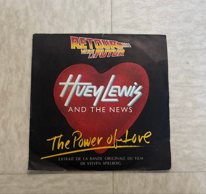 Vinyle 45 tours Huey Lewis and the news Retour vers le futur - photo numéro 2