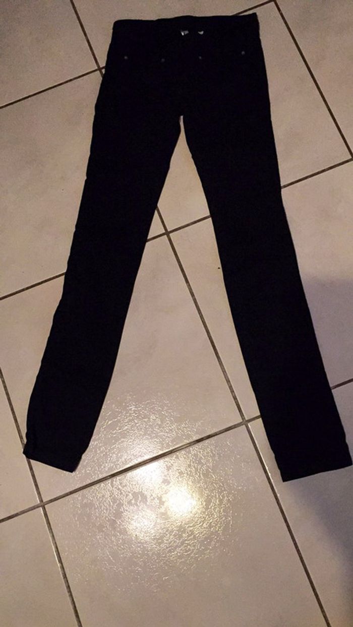 Jeans slim noir okaidi 12 Ans