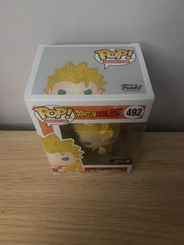 Funko pop DBZ super saiyan 3 goku neuve - photo numéro 2